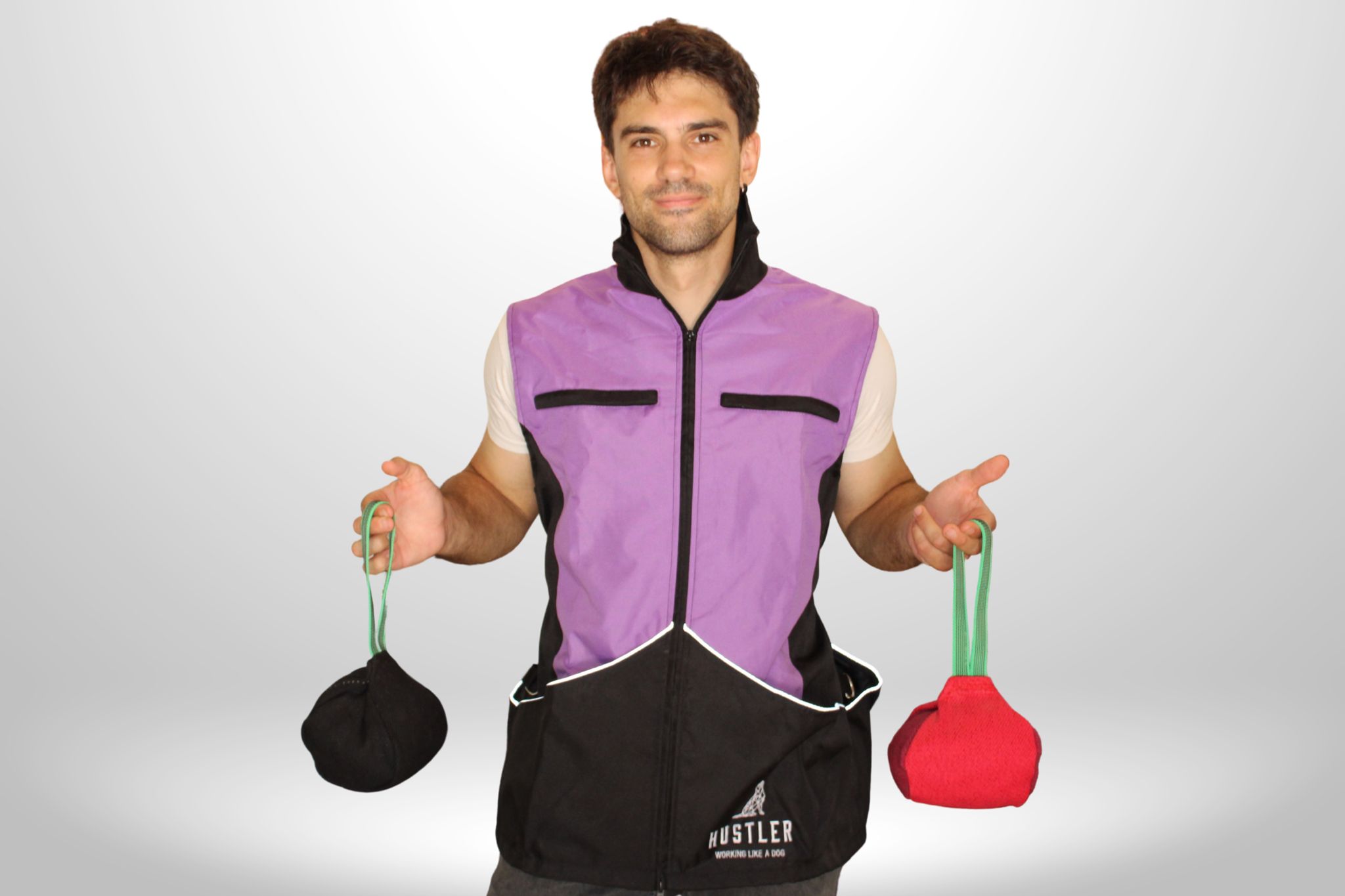 IMG-20260619-WA0001 Hustler Γιλέκο Εκπαίδευσης Σκύλου Μωβ - Image 1